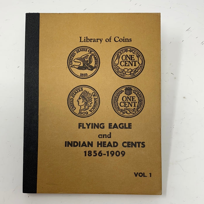 Library of Coins Vol 1 Flying Eagle/Indian Head Coin Album-Used