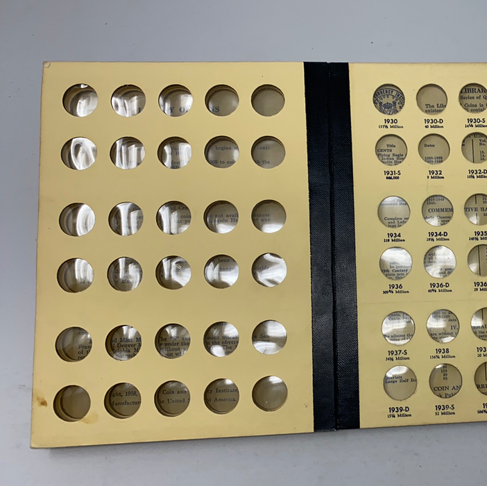 Library of Coins Vol 2 Lincoln Cents Part 1 Coin Album-Used