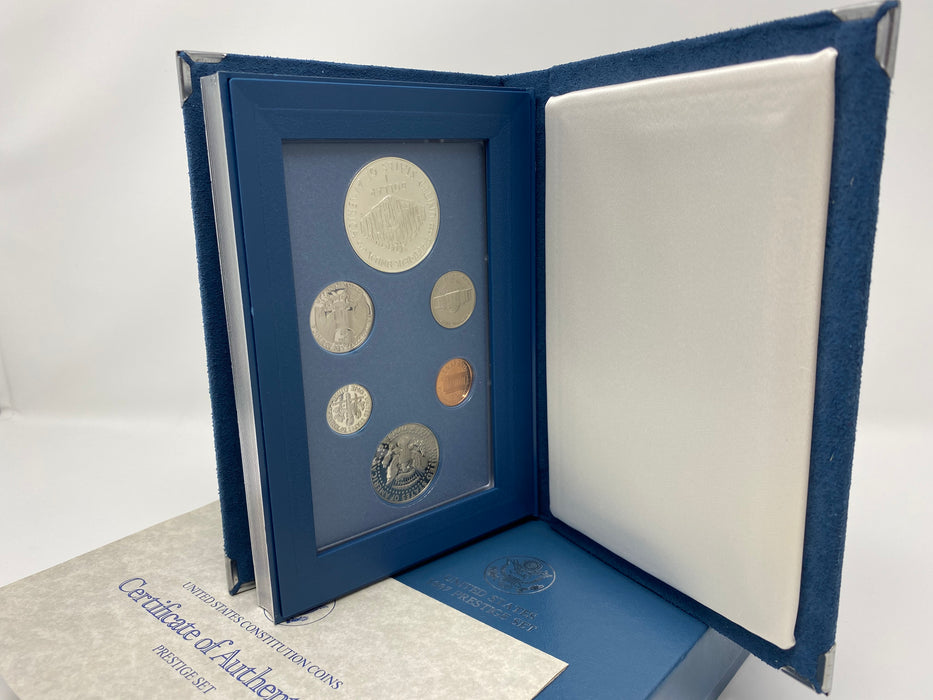 1987 US Constitution Coins with Box & COA - US Coin