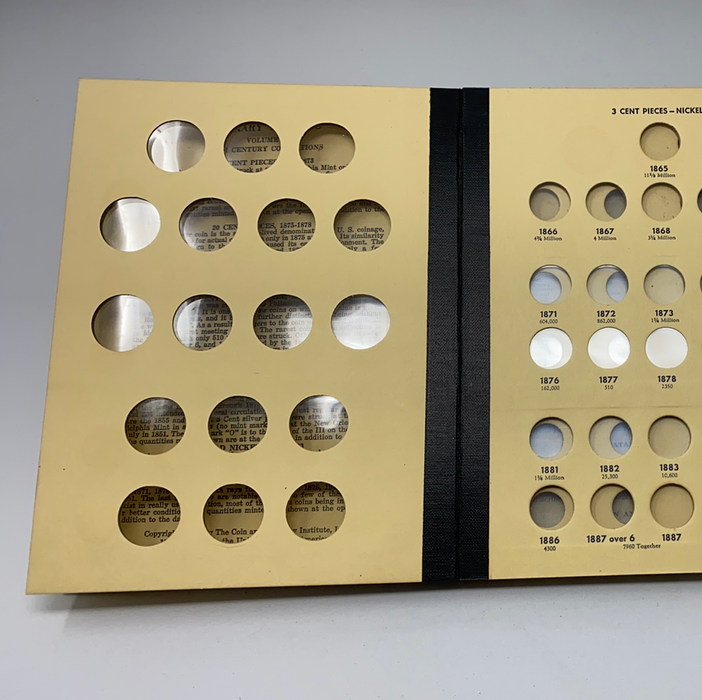 Library of Coins Vol 35 19th Century Collections Coin Album-Used