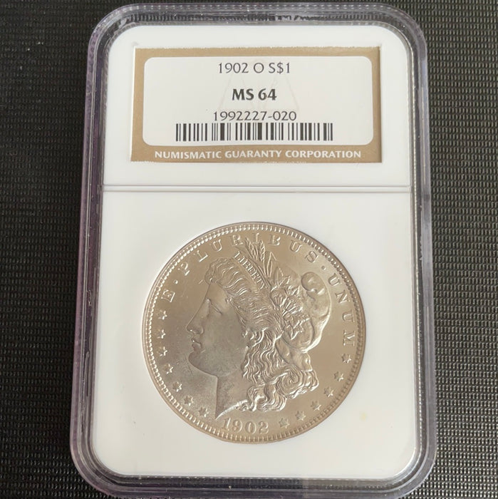 1902 O Morgan Silver Dollar NGC MS-64 - US Coin