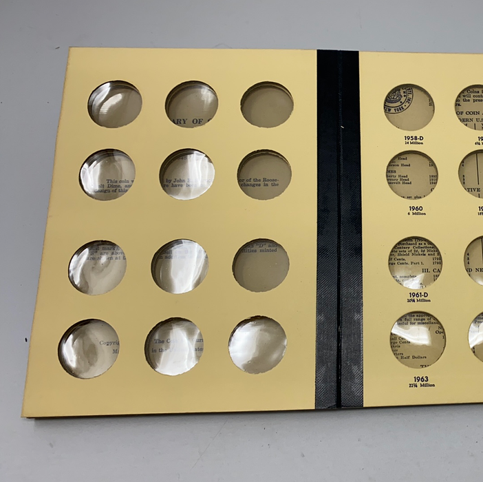 Library of Coins Vol 21 Franklin Half Dollars Coin Album-Used