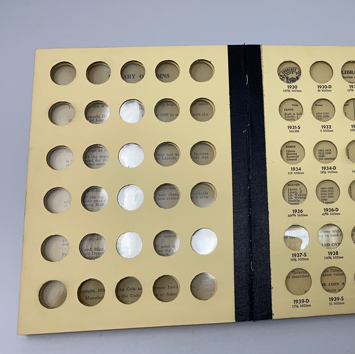 Library of Coins Vol 2 Lincoln Cents Part 1 Coin Album-Used