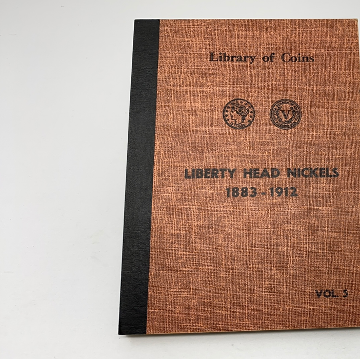 Library of Coins Vol 5 Liberty Head Nickels Coin Album-Used