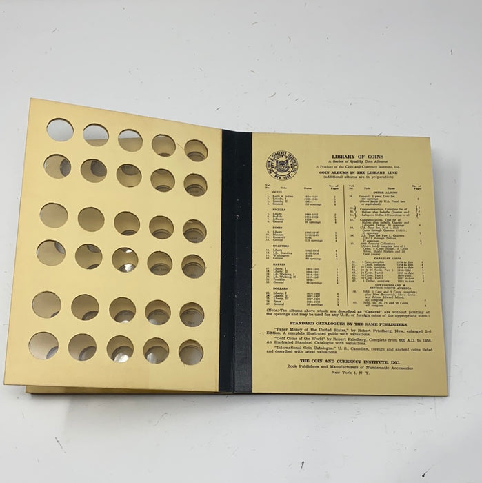 Library of Coins Vol 2 Lincoln Cents Part 1 Coin Album-Used