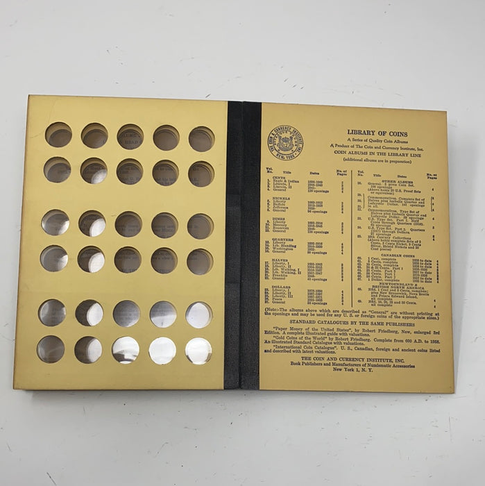 Library of Coins Vol 2 Lincoln Cents Part 1 Coin Album-Used