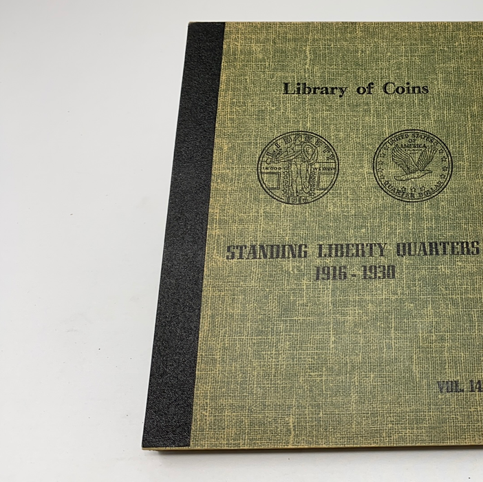 Library of Coins Vol 14 Standing Liberty Quarters Coin Album-Used