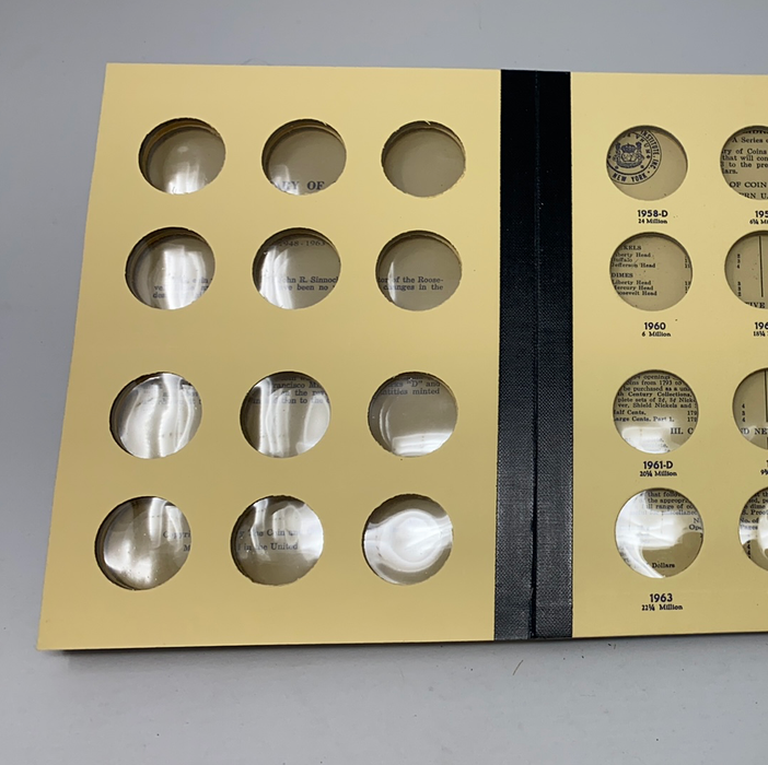 Library of Coins Vol 21 Franklin Half Dollars Coin Album-Used