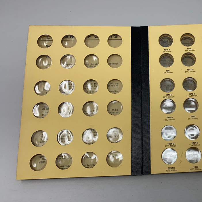 Library of Coins Vol 7 Jefferson Head Nickels Coin Album-Used