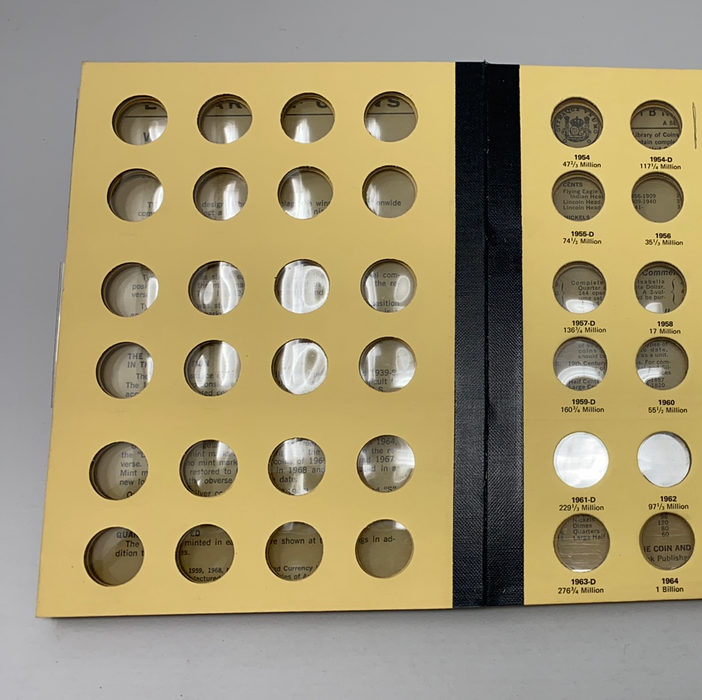 Library of Coins Vol 7 Jefferson Head Nickels Coin Album-Used