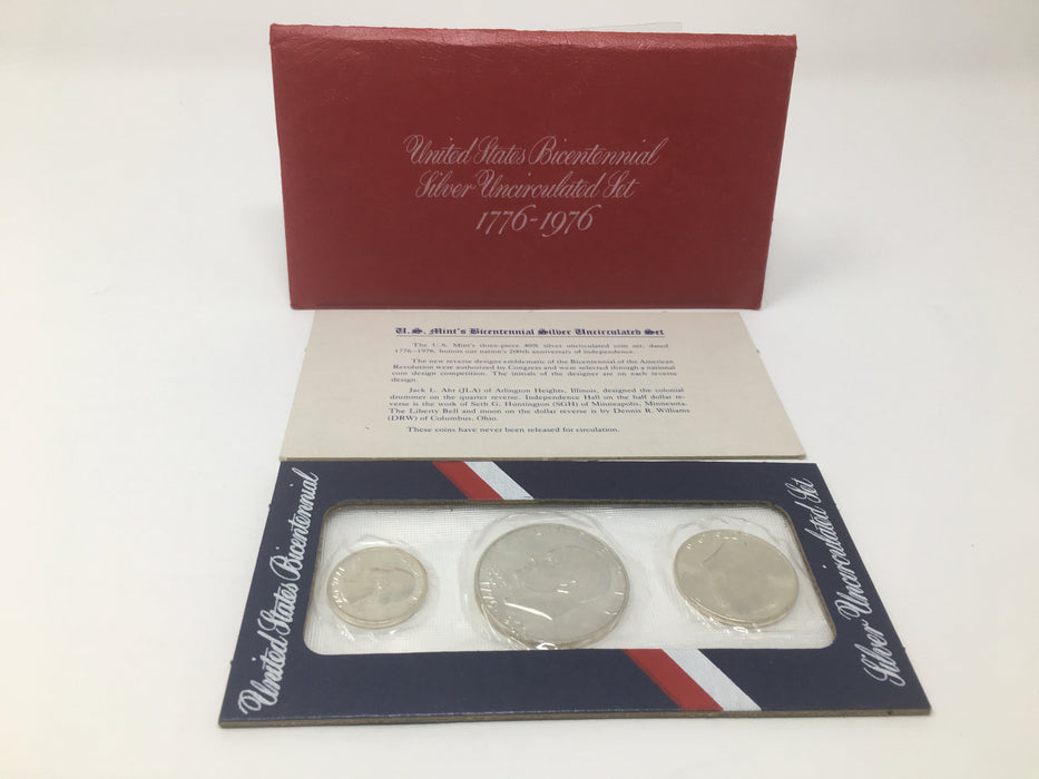 1976 S US Mint Uncirculated Bicentennial Silver Set