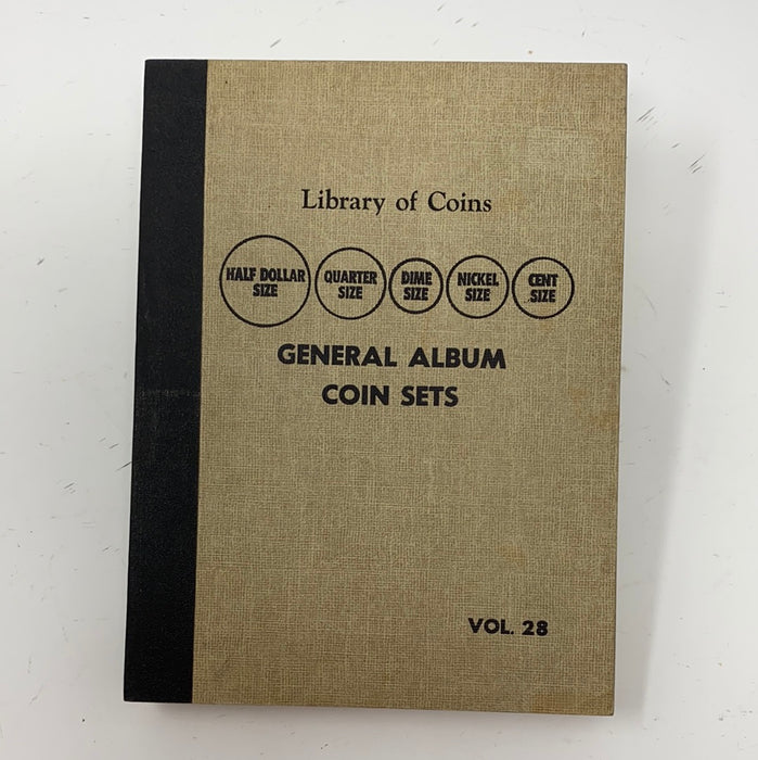 Library of Coins Vol 28 General Sets Coin Album-Used