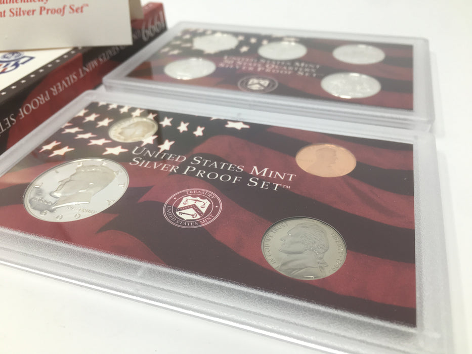 1999 S US Mint Silver Proof Set