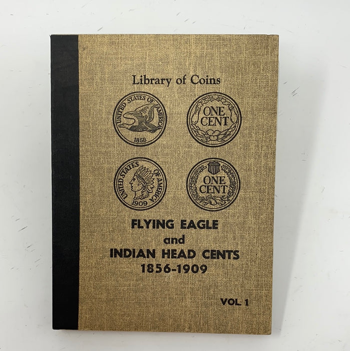 Library of Coins Vol 1 Flying Eagle/Indian Head Coin Album-Used