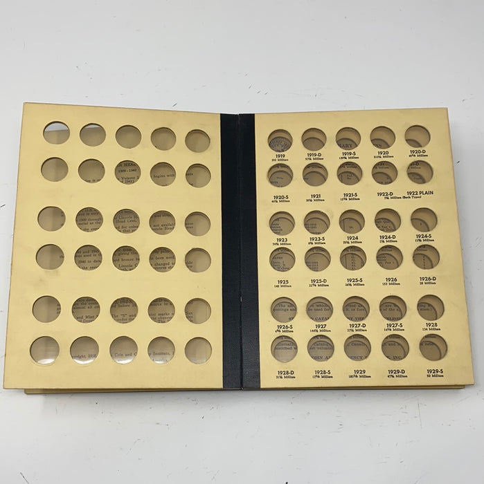 Library of Coins Vol 2 Lincoln Cents Part 1 Coin Album-Used