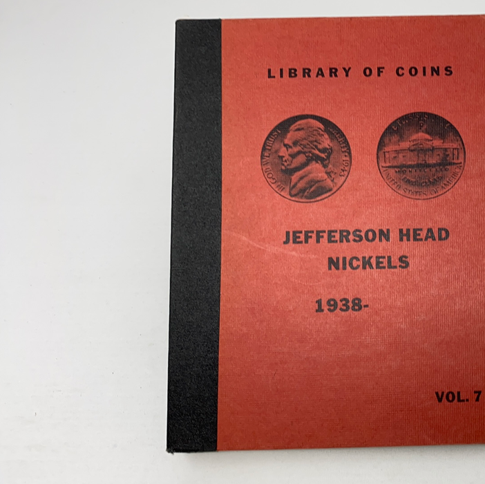 Library of Coins Vol 7 Jefferson Head Nickels Coin Album-Used