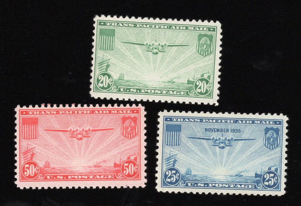 #C20-C22 Stamps F MNH Fresh Color US Stamp