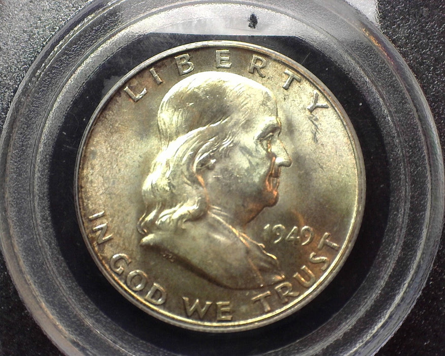 1949 D Franklin Half Dollar PCGS MS64 Full Bell Lines - US Coin