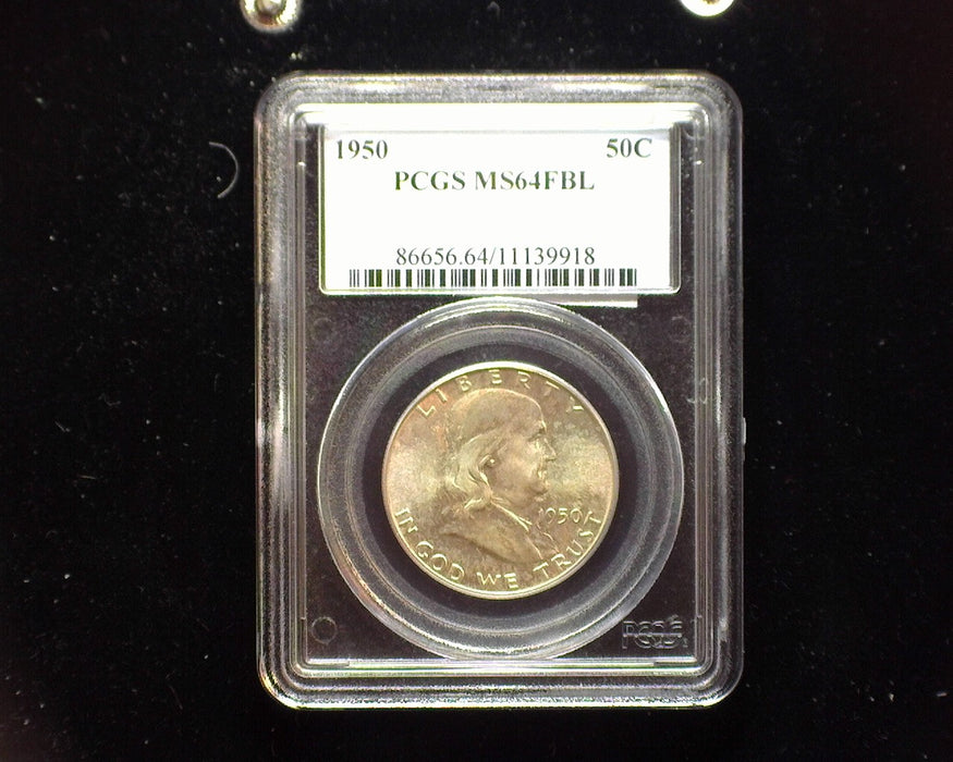 1950 Franklin Half Dollar PCGS MS64 Full Bell Lines - US Coin