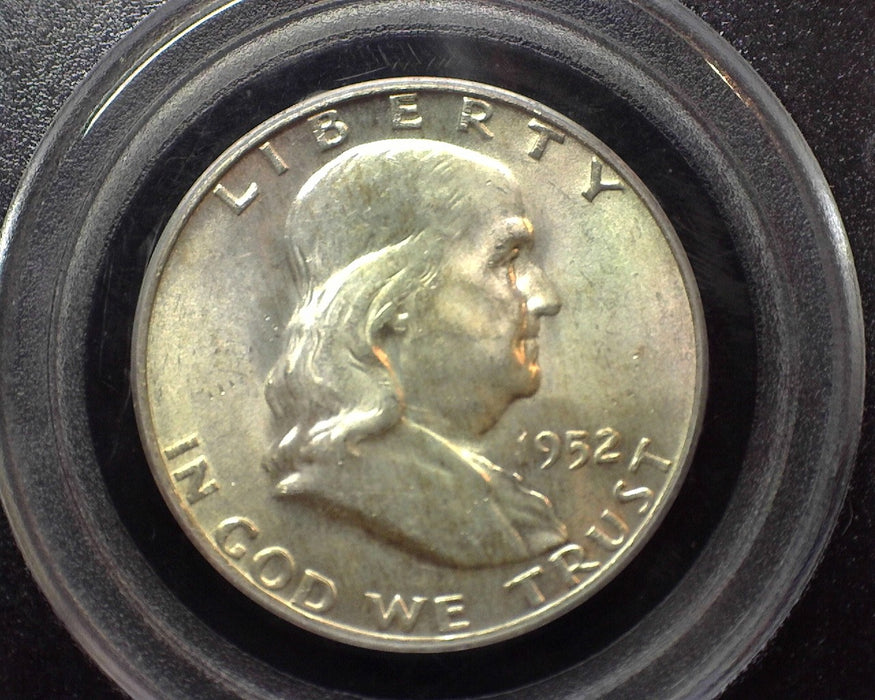 1952 D Franklin Half Dollar PCGS MS64 Full Bell Lines - US Coin