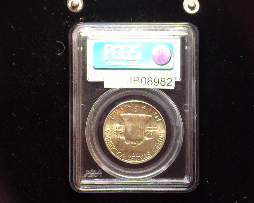 1952 D Franklin Half Dollar PCGS MS64 Full Bell Lines - US Coin