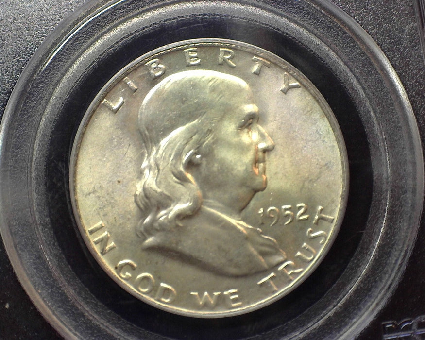 1952 D Franklin Half Dollar PCGS MS64 Full Bell Lines - US Coin