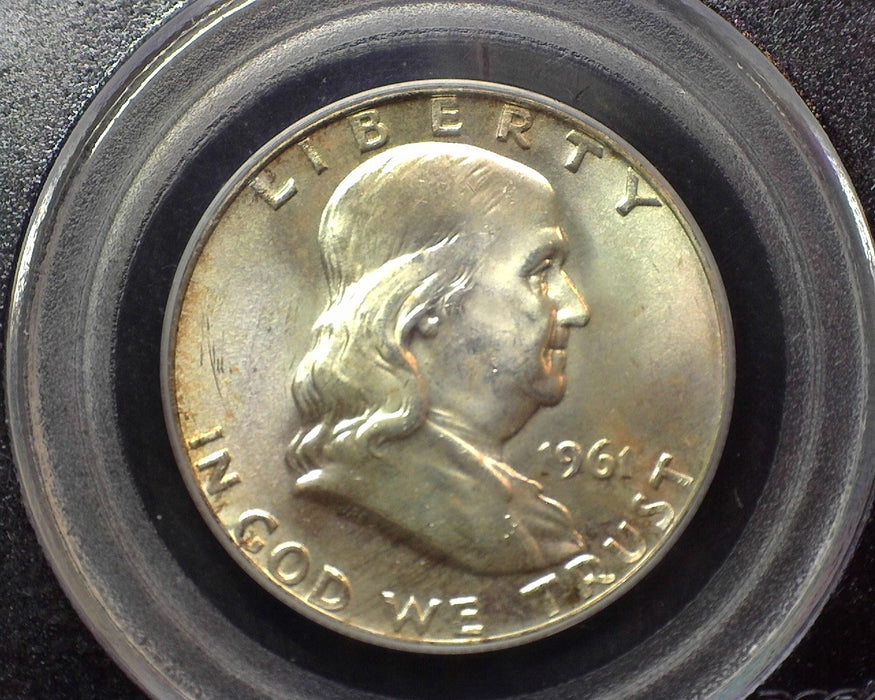 1961 D Franklin Half Dollar PCGS MS64 Full Bell Lines - US Coin