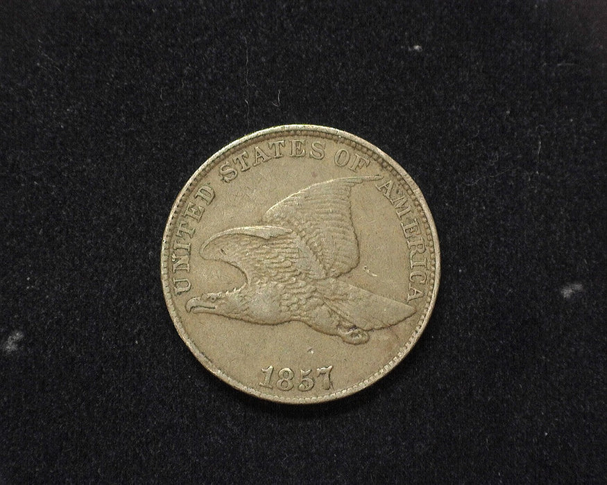 1857 Flying Eagle Penny/Cent VF