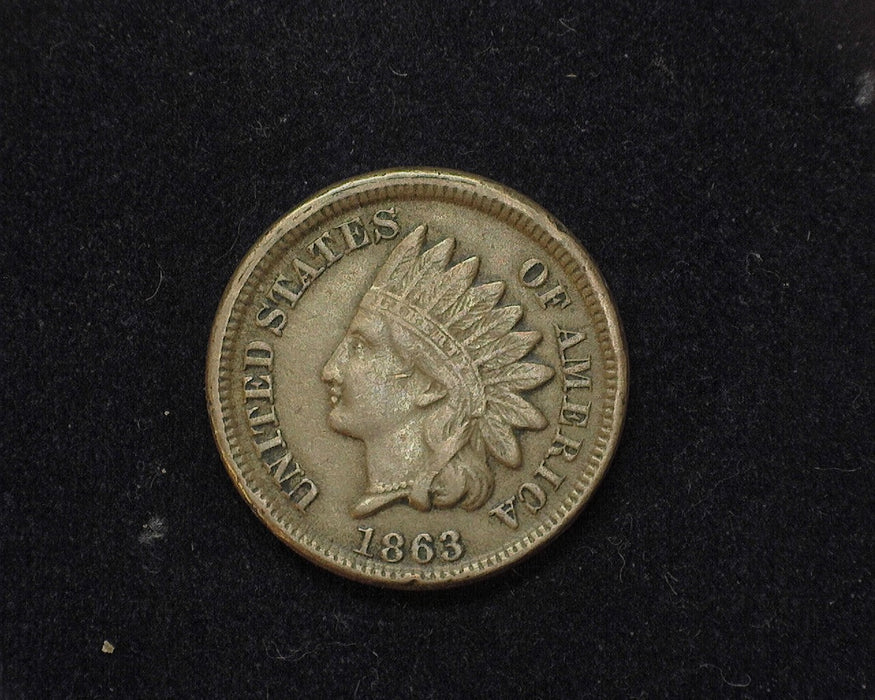 1863 Indian Head Penny/Cent VF - US Coin