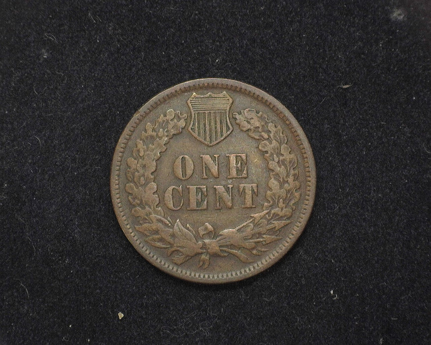 1874 Indian Head Penny/Cent F - US Coin