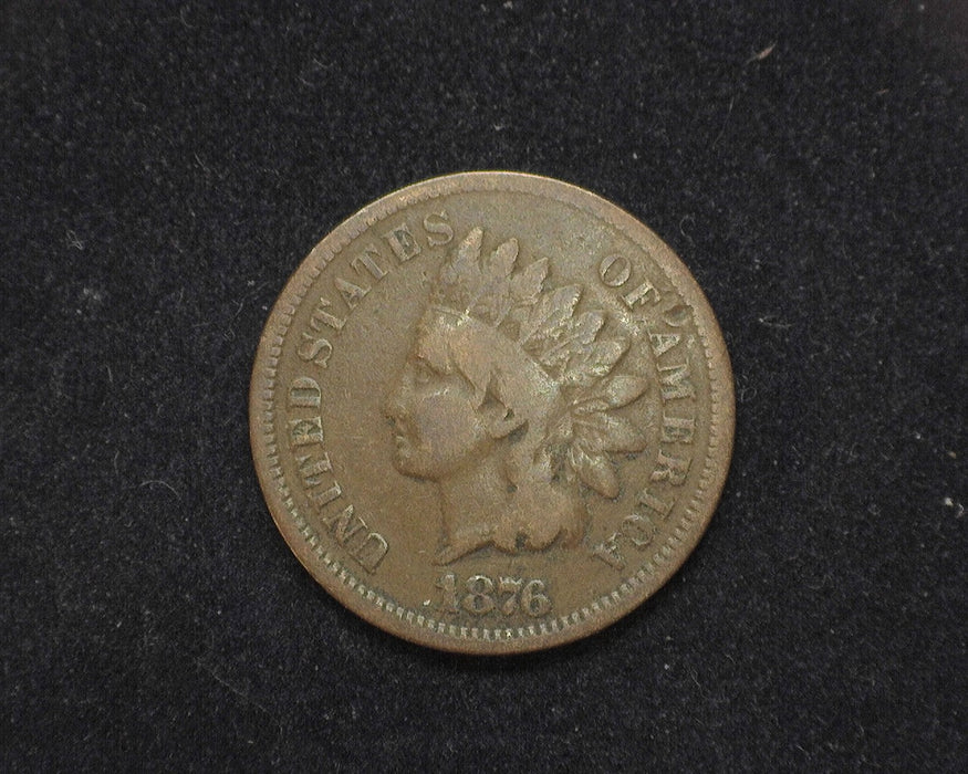 1876 Indian Head Penny/Cent G - US Coin