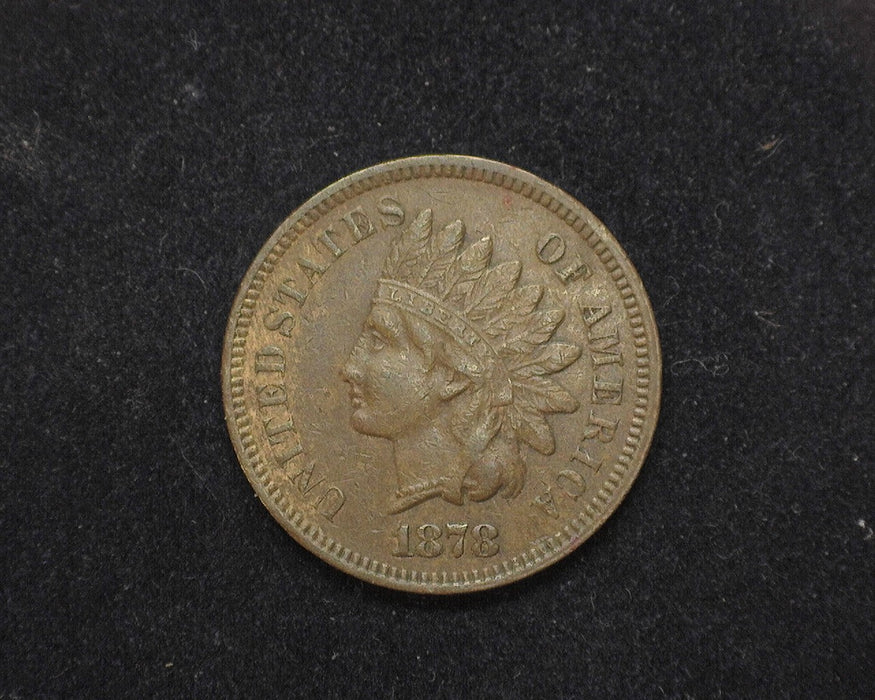 1878 Indian Head Penny/Cent XF - US Coin