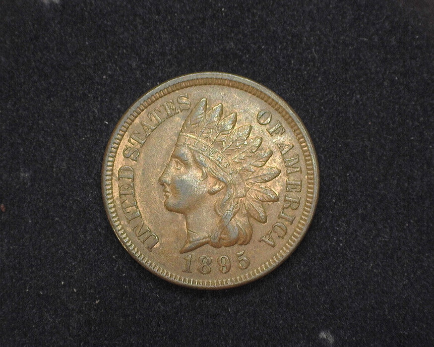 1895 Indian Head Penny/Cent AU - US Coin