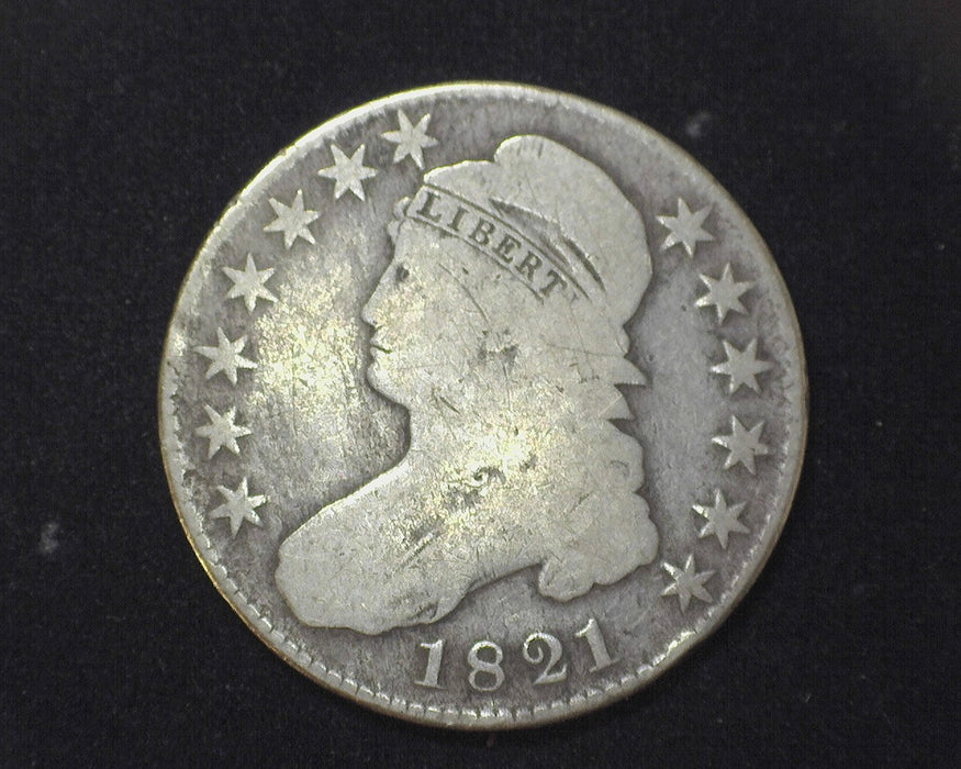 1821 Capped Bust Half Dollar G - US Coin