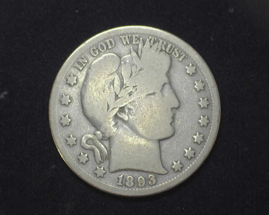 1893 S Barber Half Dollar G - US Coin