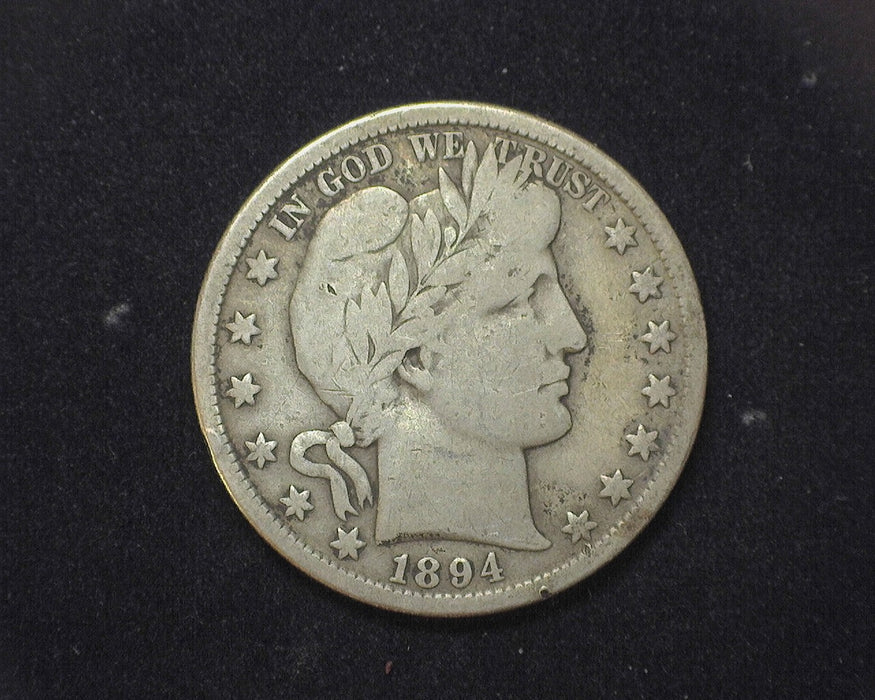 1894 S Barber Half Dollar VG/F - US Coin