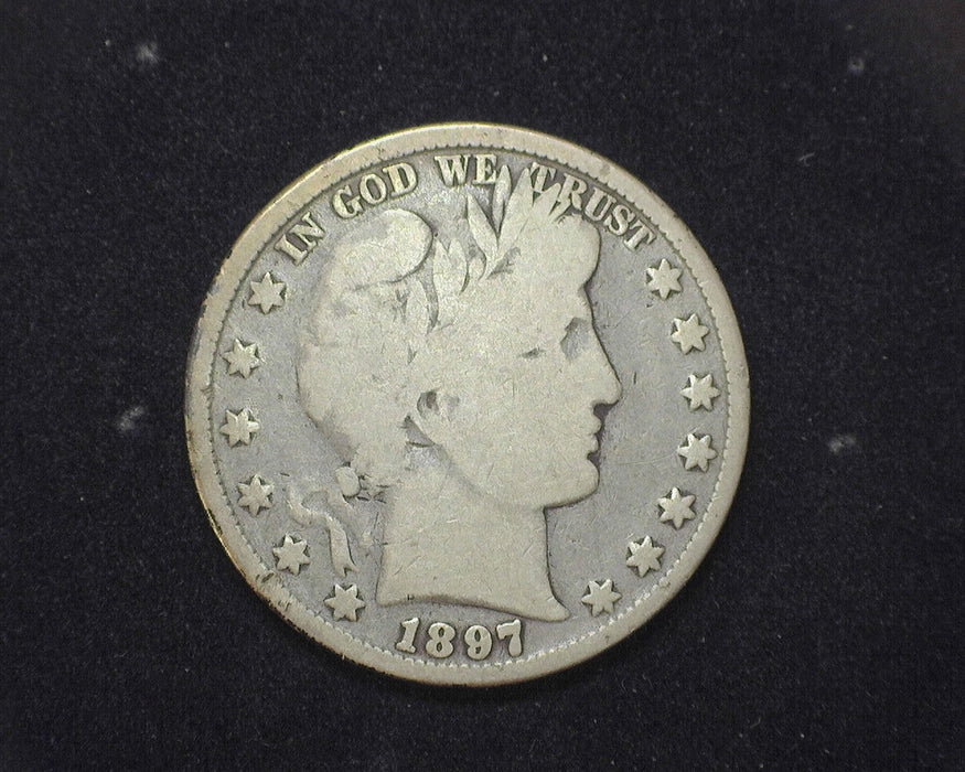 1897 Barber Half Dollar VG - US Coin