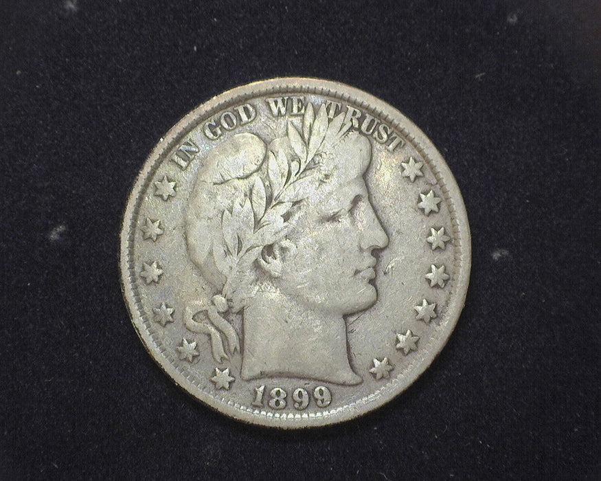 1899 Barber Half Dollar VG/F - US Coin