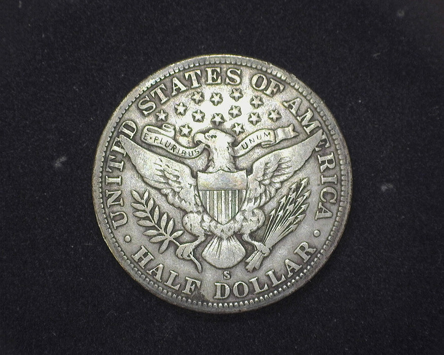 1912 S Barber Half Dollar F - US Coin