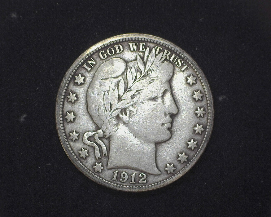 1912 S Barber Half Dollar F - US Coin