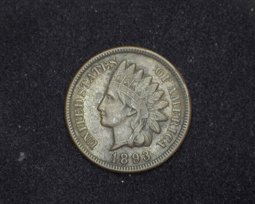 1893 Indian Head Penny/Cent XF - US Coin