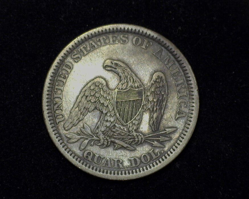 1861 Liberty Seated Quarter XF - US Coin