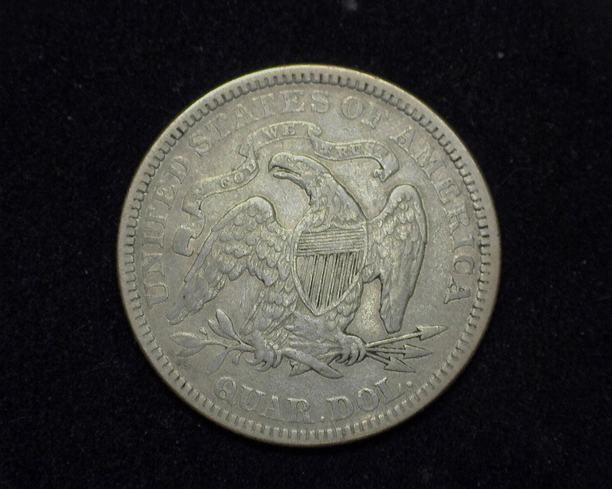 1876 Liberty Seated Quarter VF - US Coin