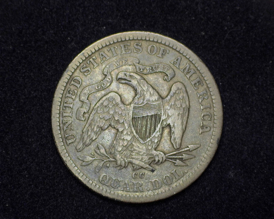 1877 CC Liberty Seated Quarter VF/XF - US Coin