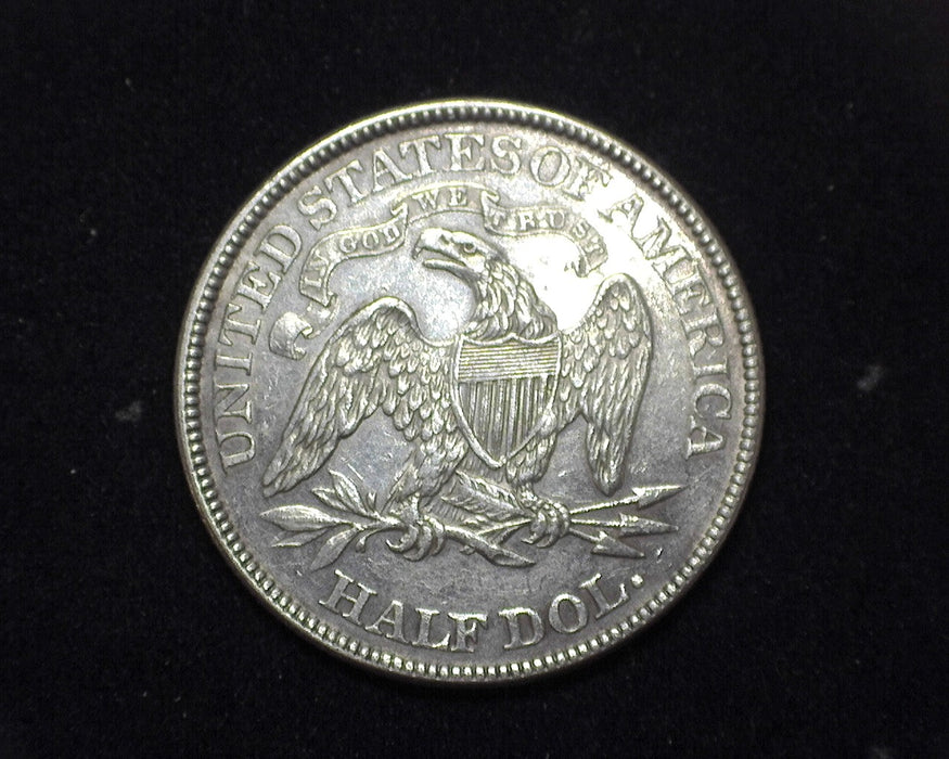 1871 Liberty Seated Half Dollar AU - US Coin