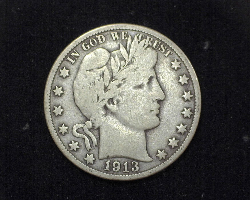 1913 S Barber Half Dollar VG/F - US Coin