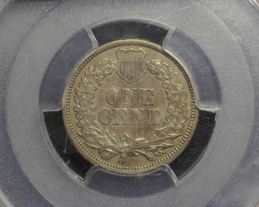 1862 Indian Head Penny/Cent PCGS AU55