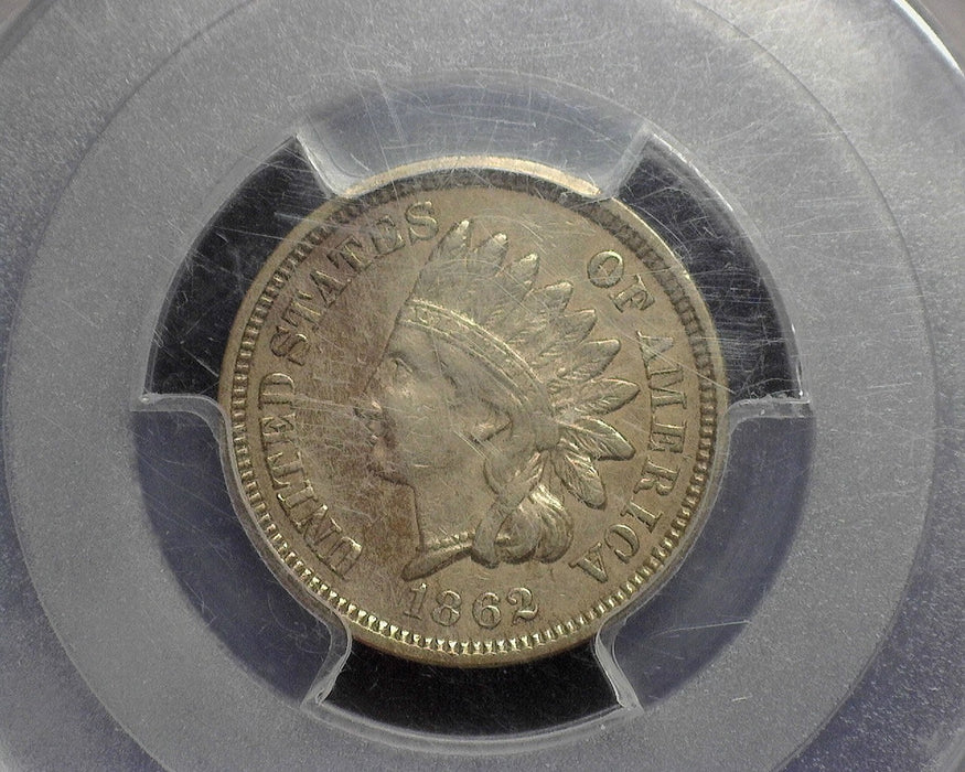 1862 Indian Head Penny/Cent PCGS AU55