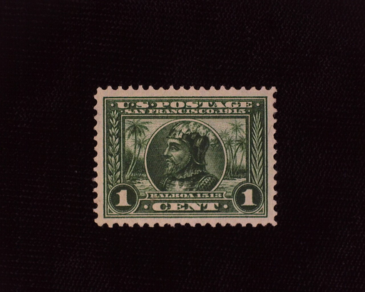 HS&C: US #397 Stamp Mint Choice large margin stamp. XF/Sup NH