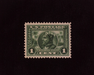 HS&C: US #397 Stamp Mint Choice large margin stamp. XF/Sup NH